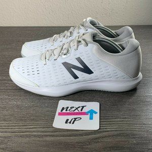 New Balance White and Gray Women's Athletic Sneakers